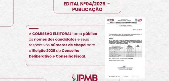Edital Nº 04/2025 – Publicação